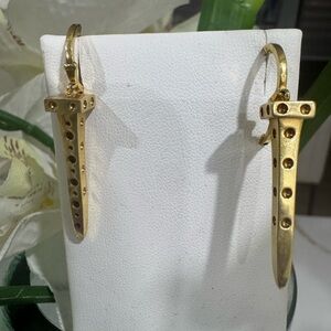 Roberto Coin Gold Spike Earrings